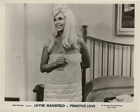 jayne mansfieldnude|Jayne Mansfield stripping in 'Primitive Love' (1966) .